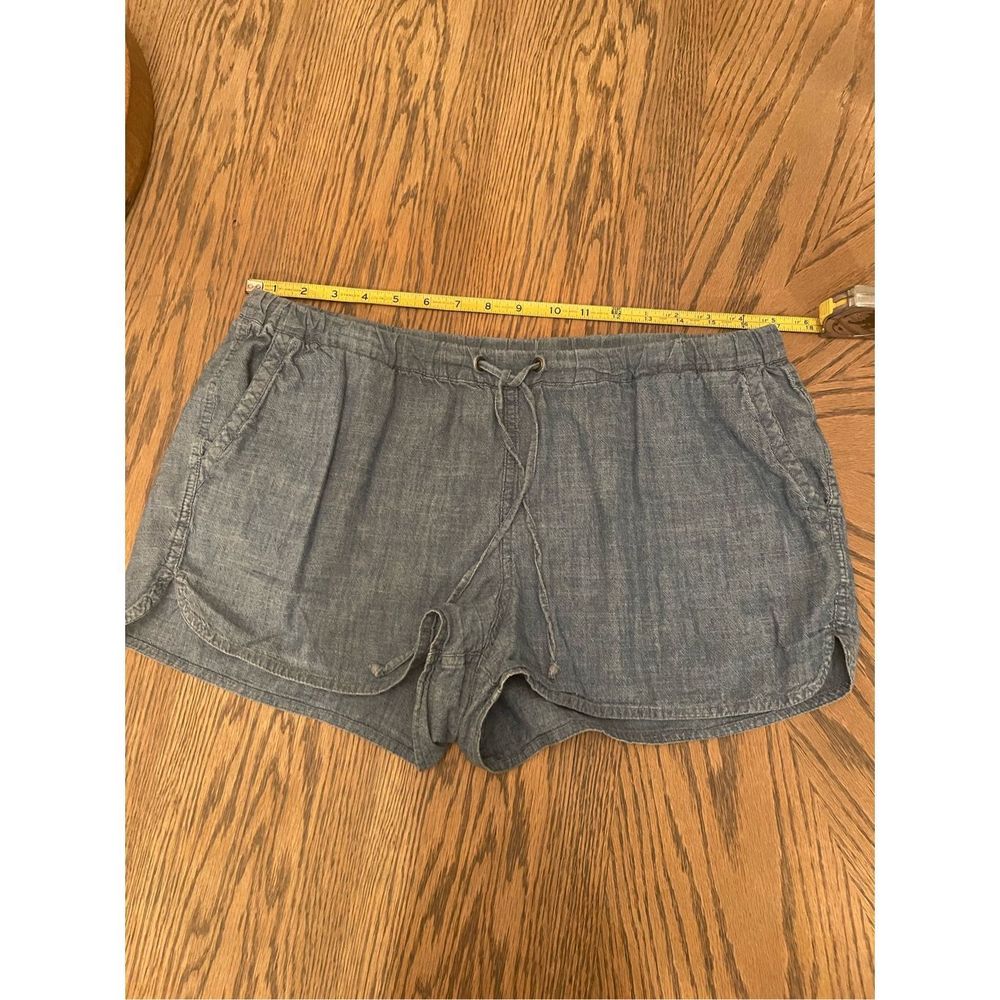 J by J Crew denim drawstring shorts sz M